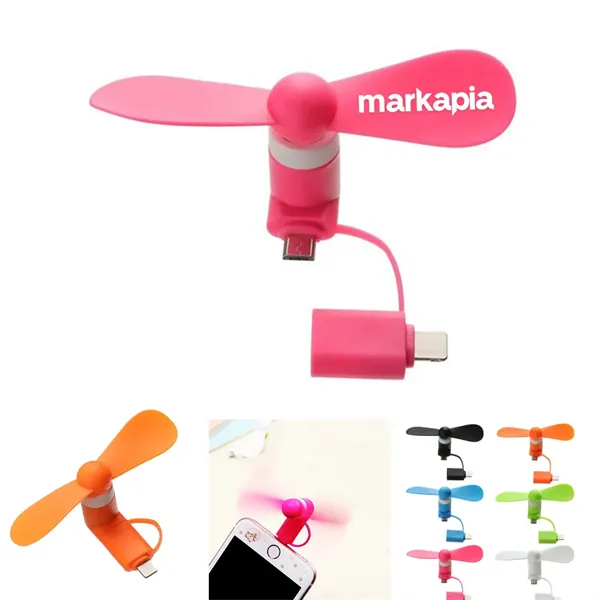 DuoBreeze Electric Fan - iPhone and Type C - DuoBreeze Electric Fan - iPhone and Type C - Image 0 of 0