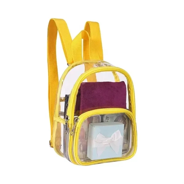 Clear Pvc Backpack - Clear Pvc Backpack - Image 1 of 4