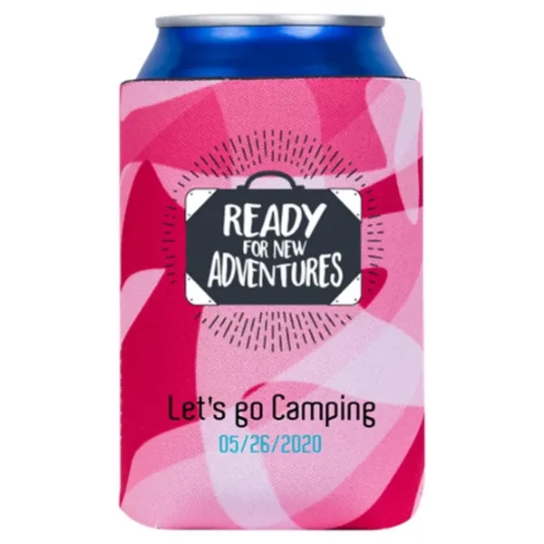 Custom Print Adventure Can Cooler - Custom Print Adventure Can Cooler - Image 0 of 1