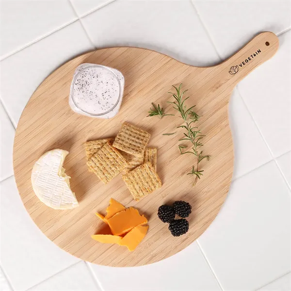 Bamboo Pizza Peel Charcuterie Board - Bamboo Pizza Peel Charcuterie Board - Image 0 of 3