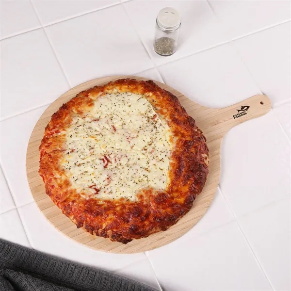 Bamboo Pizza Peel Charcuterie Board - Bamboo Pizza Peel Charcuterie Board - Image 2 of 3