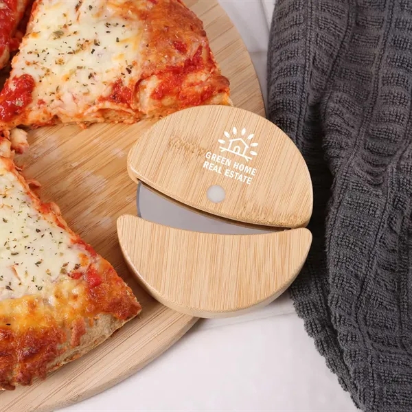 Chun Bamboo Pizza Cutter - Chun Bamboo Pizza Cutter - Image 3 of 5