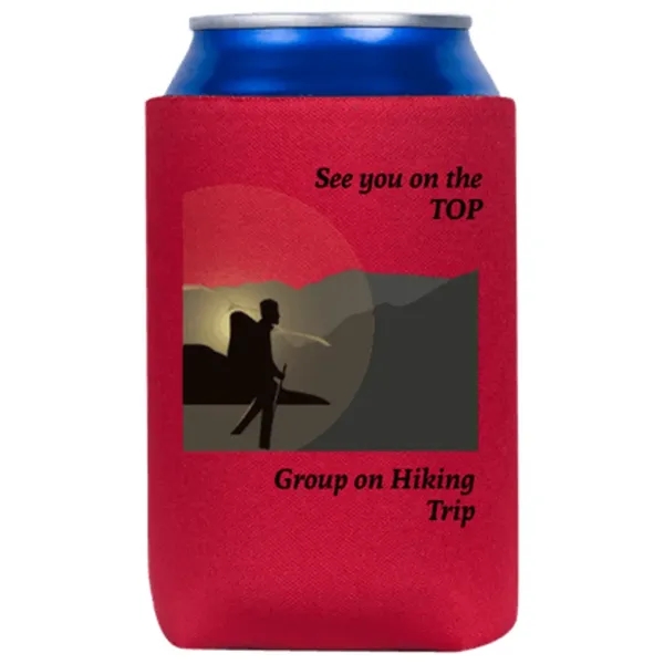 Custom Print Hiking Can Cooler - Custom Print Hiking Can Cooler - Image 0 of 1