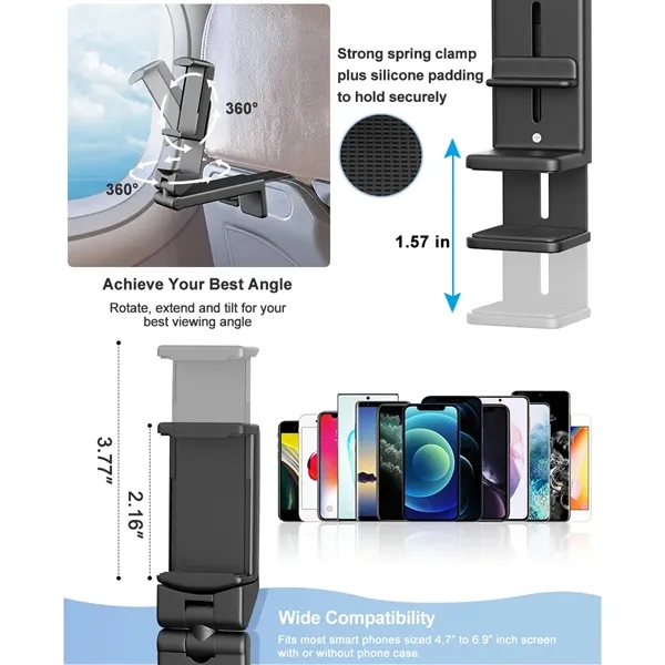 Airplane Phone Holder Mount - Airplane Phone Holder Mount - Image 6 of 7
