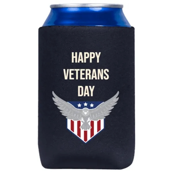 Custom Print Veterans Can Cooler - Custom Print Veterans Can Cooler - Image 0 of 1