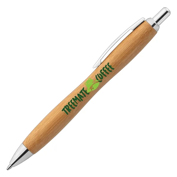Sophisticate Bamboo Pen with Chrome Trim - ColorJet - Sophisticate Bamboo Pen with Chrome Trim - ColorJet - Image 1 of 1