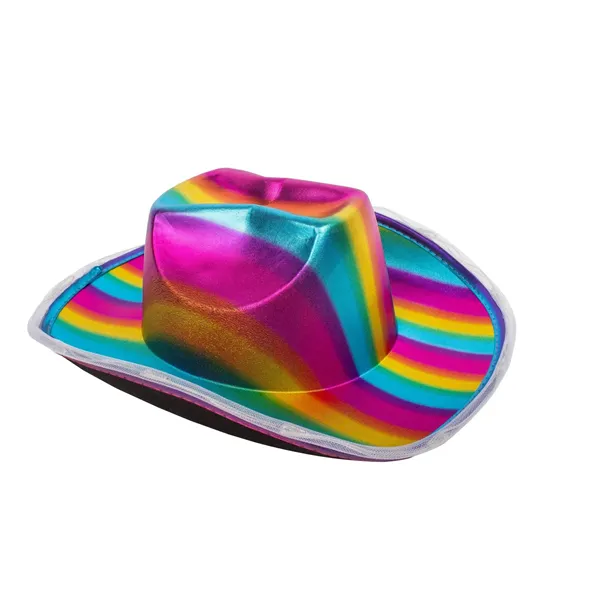 Rainbow Light Up Cowboy Hat - Rainbow Light Up Cowboy Hat - Image 0 of 1