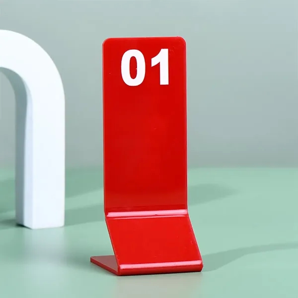Acrylic Table Numbers - Acrylic Table Numbers - Image 2 of 3