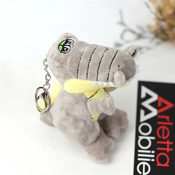 12cm Plush Alligator Crocodile Toy Keychain - 12cm Plush Alligator Crocodile Toy Keychain - Image 3 of 6