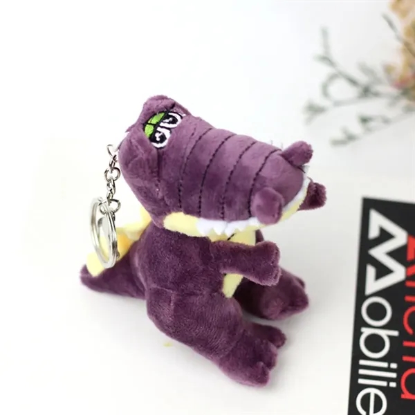 12cm Plush Alligator Crocodile Toy Keychain - 12cm Plush Alligator Crocodile Toy Keychain - Image 4 of 6