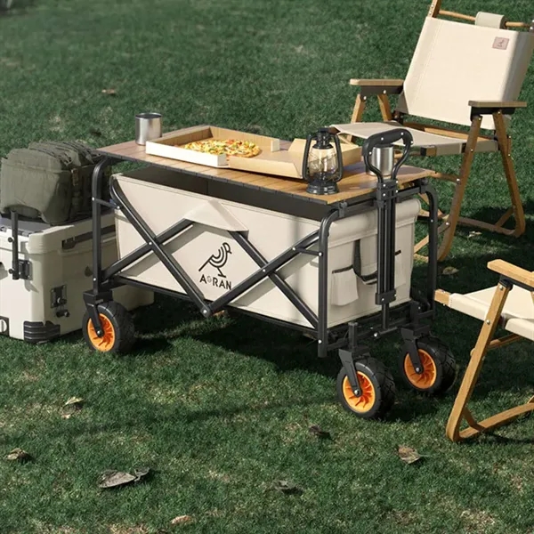 Large Capacity Collapsible Folding Utility Wagon - Large Capacity Collapsible Folding Utility Wagon - Image 5 of 8