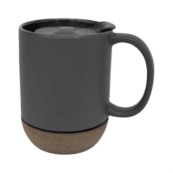 Cork Bottom Ceramic Mug 13oz - Cork Bottom Ceramic Mug 13oz - Image 1 of 7