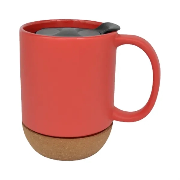 Cork Bottom Ceramic Mug 13oz - Cork Bottom Ceramic Mug 13oz - Image 2 of 7