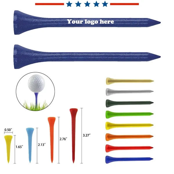 Golfing Tees Multiple Colors - Golfing Tees Multiple Colors - Image 0 of 4