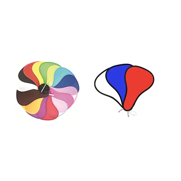 Folding Fan with Pouch - Folding Fan with Pouch - Image 2 of 2