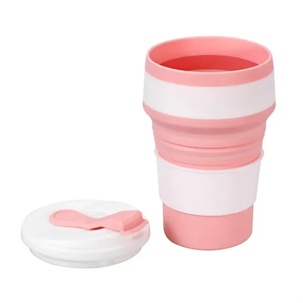 silicone folding cup household portable creative mug - silicone folding cup household portable creative mug - Image 3 of 7