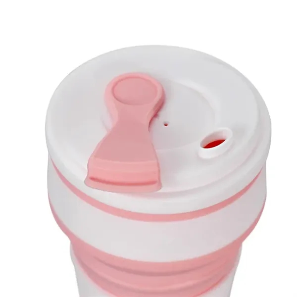 silicone folding cup household portable creative mug - silicone folding cup household portable creative mug - Image 4 of 7