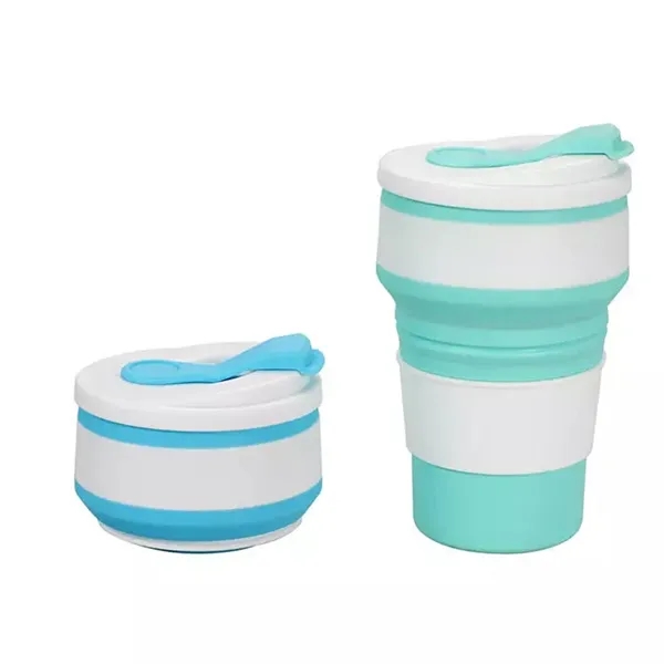 silicone folding cup household portable creative mug - silicone folding cup household portable creative mug - Image 6 of 7