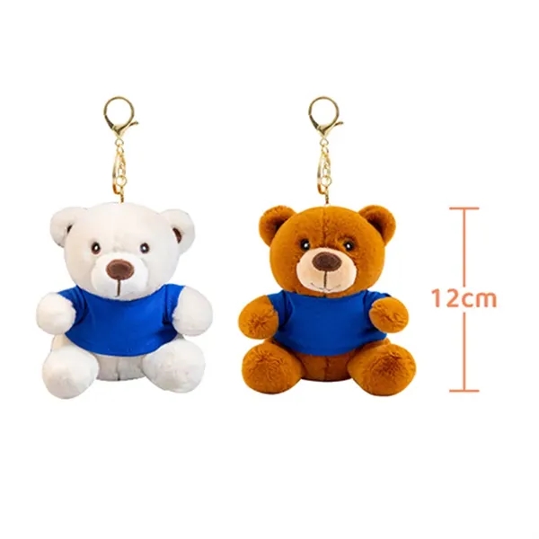 Custom Stuffed Animal Teddy Bear Keychain - Custom Stuffed Animal Teddy Bear Keychain - Image 1 of 4