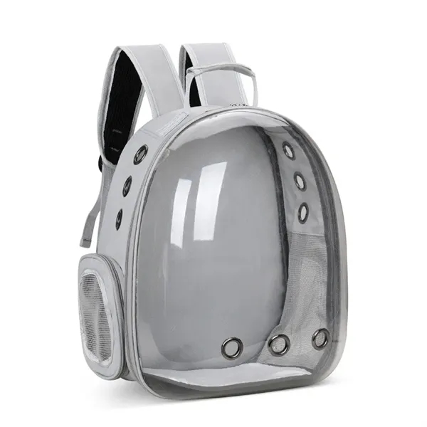 Transparent Space Capsule Pet Carrier Cat Backpack - Transparent Space Capsule Pet Carrier Cat Backpack - Image 2 of 5