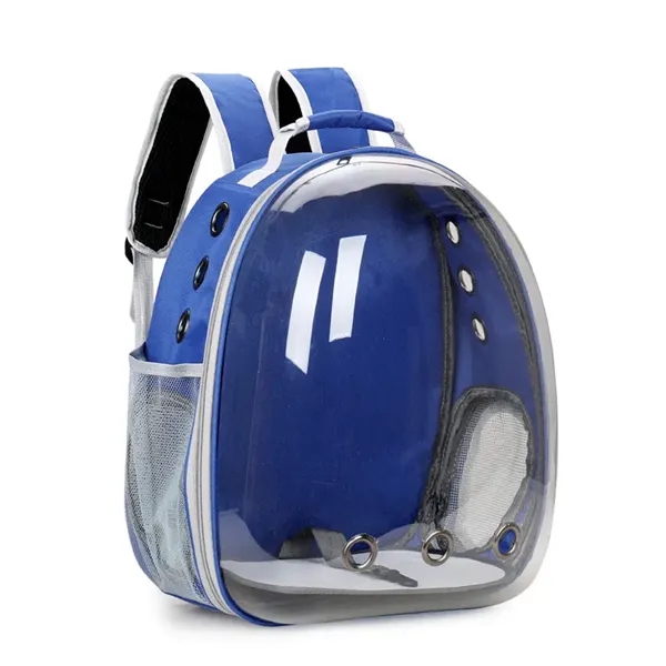 Transparent Space Capsule Pet Carrier Cat Backpack - Transparent Space Capsule Pet Carrier Cat Backpack - Image 4 of 5