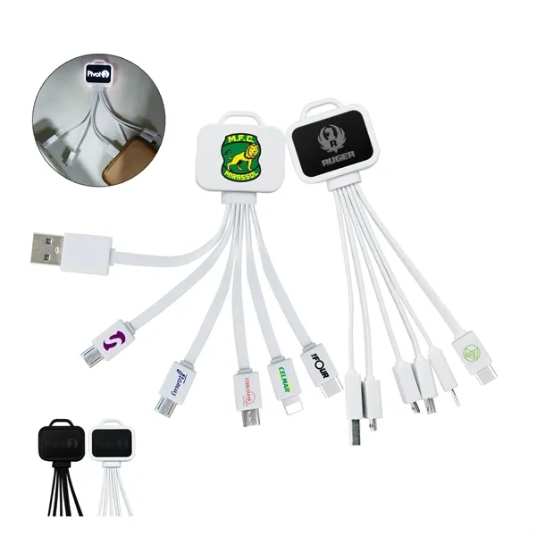 5 in 1 LED Universal Charging Cables - 5 in 1 LED Universal Charging Cables - Image 0 of 2