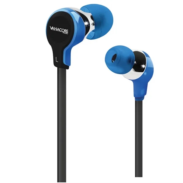 Ergonomic & Comfort Flat-wire Earphones - Ergonomic & Comfort Flat-wire Earphones - Image 0 of 2