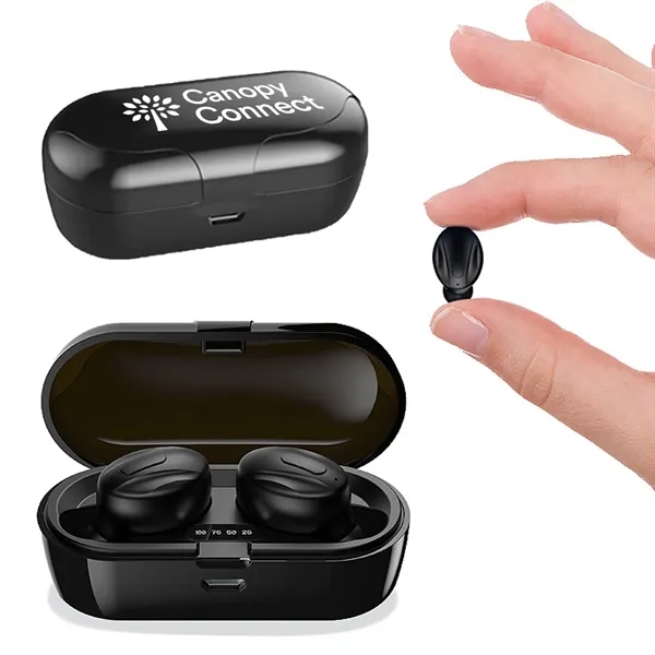 Mini Earbuds Noise Reduction With Charging Box Stereo