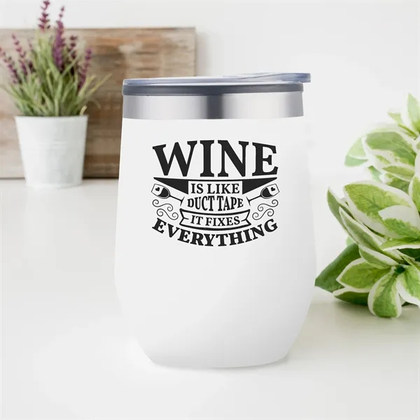 12 oz. Wine Tumbler - 12 oz. Wine Tumbler - Image 1 of 21