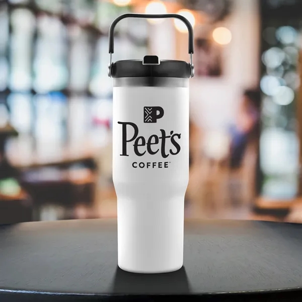 30 oz. Tumbler with Carry Handle - 30 oz. Tumbler with Carry Handle - Image 0 of 12