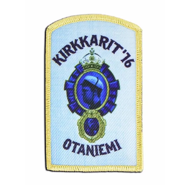 Dye-Sublimation Full Color Patches with Iron On Backing - Dye-Sublimation Full Color Patches with Iron On Backing - Image 1 of 8