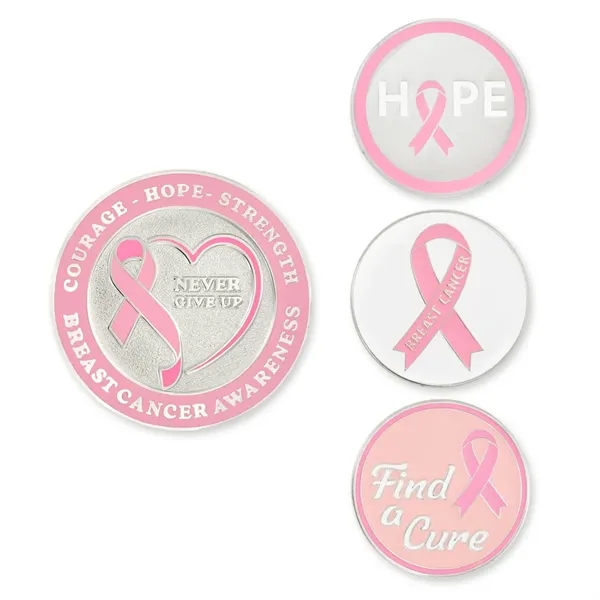 Breast Cancer Awareness 6-PC Golf Gift Set - Breast Cancer Awareness 6-PC Golf Gift Set - Image 1 of 3