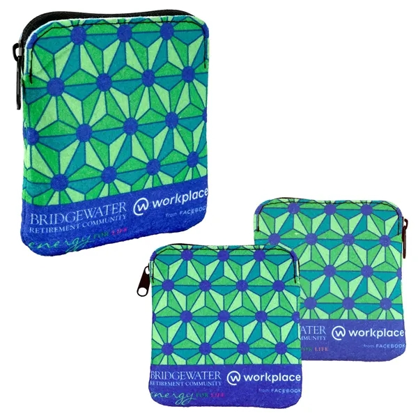 FAUX FELT TECHIE POUCH - FAUX FELT TECHIE POUCH - Image 0 of 3