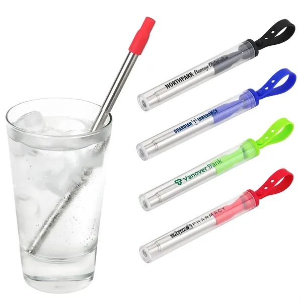 Sip N Slide Telescoping Straw With Cleaning Brush - Sip N Slide Telescoping Straw With Cleaning Brush - Image 0 of 4