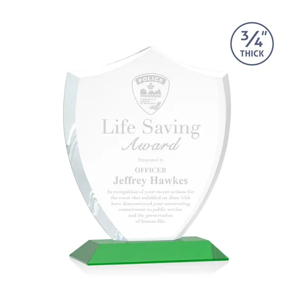 Scudo Shield Award - Green - Scudo Shield Award - Green - Image 6 of 9