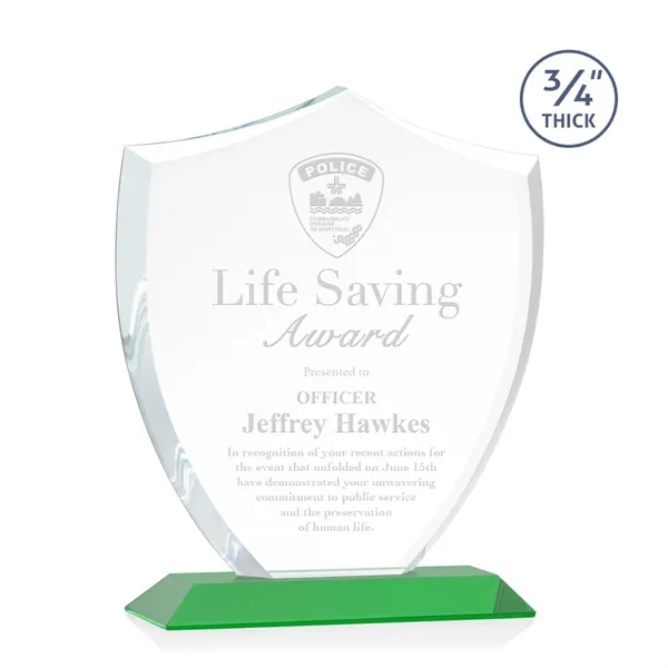 Scudo Shield Award - Green - Scudo Shield Award - Green - Image 8 of 9