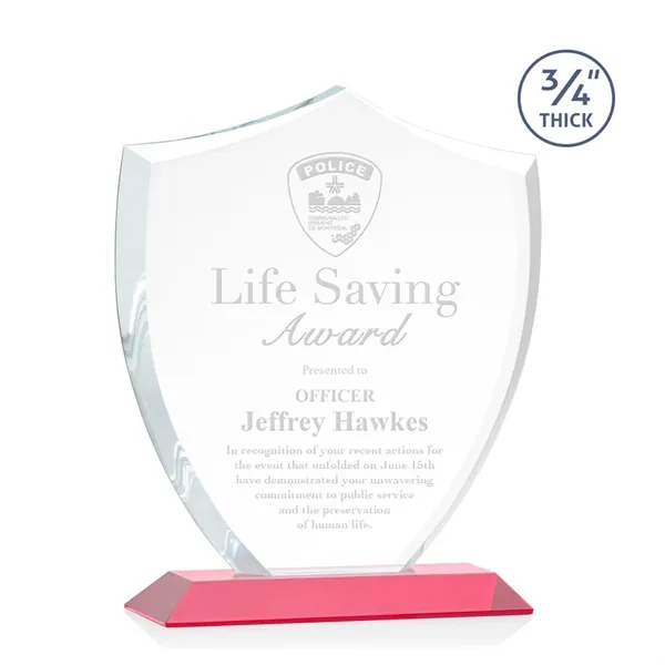 Scudo Shield Award - Red - Scudo Shield Award - Red - Image 8 of 9