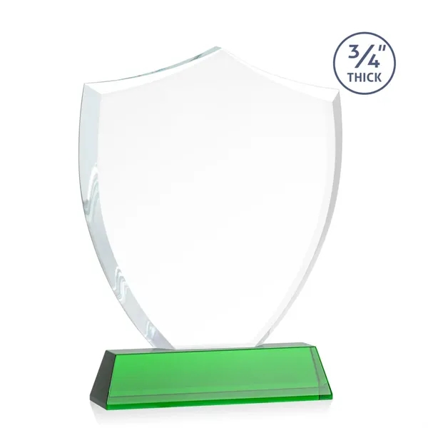 Scudo Shield VividPrint™ Award on Newhaven - Green - Scudo Shield VividPrint™ Award on Newhaven - Green - Image 9 of 9