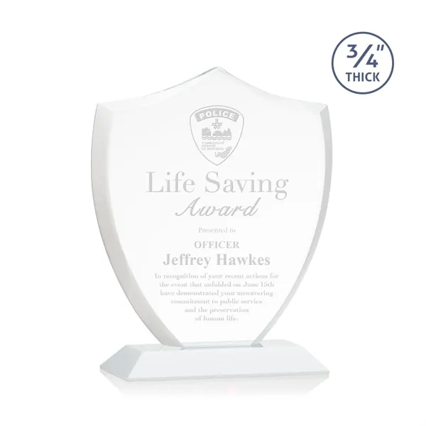 Scudo Shield Award - White - Scudo Shield Award - White - Image 1 of 9