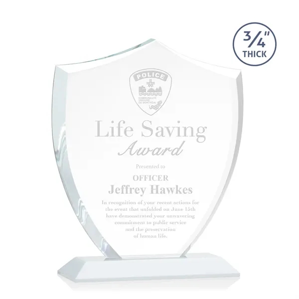 Scudo Shield Award - White - Scudo Shield Award - White - Image 8 of 9