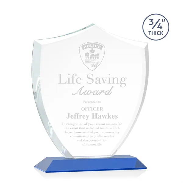 Scudo Shield Award - Blue - Scudo Shield Award - Blue - Image 8 of 9