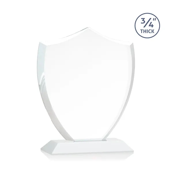 Scudo Shield VividPrint™ Award - White - Scudo Shield VividPrint™ Award - White - Image 7 of 9