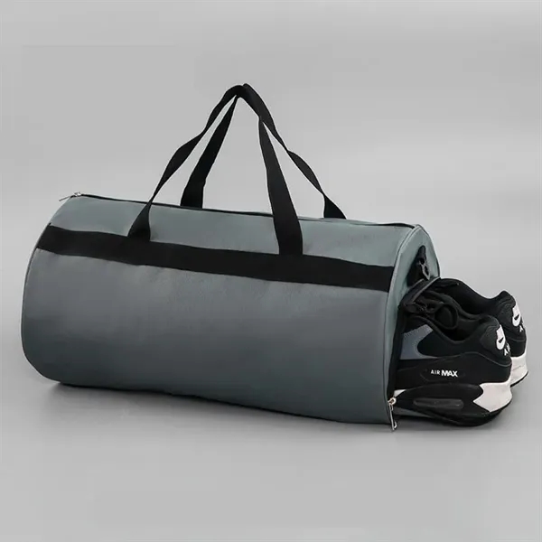 Custom Sports Training Shoulder Duffel cylinder bag - Custom Sports Training Shoulder Duffel cylinder bag - Image 2 of 3