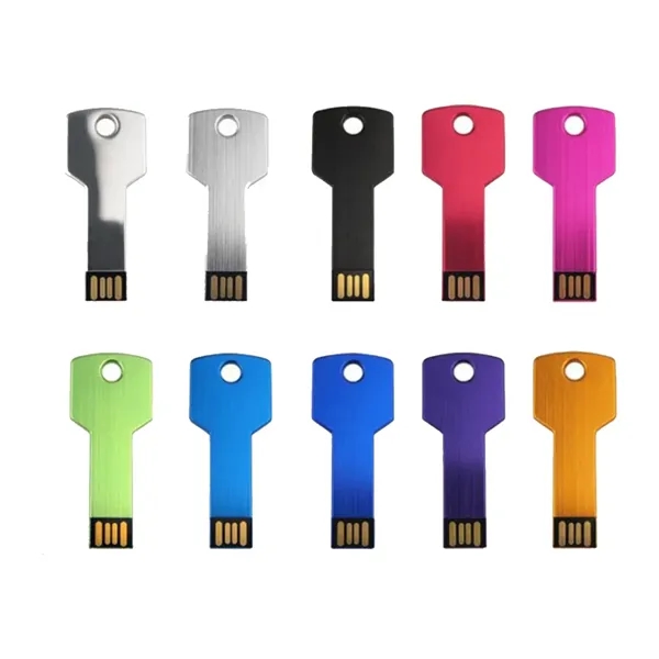 8GB Metal Key Shaped USB Flashdrive - 8GB Metal Key Shaped USB Flashdrive - Image 3 of 4