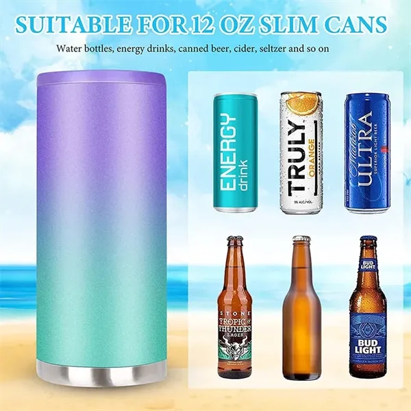 Skinny Can Cooler for Slim Beer - Skinny Can Cooler for Slim Beer - Image 3 of 3