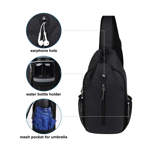 Crossbody Sling Chest Bag - Crossbody Sling Chest Bag - Image 2 of 5