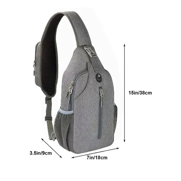 Crossbody Sling Chest Bag - Crossbody Sling Chest Bag - Image 5 of 5