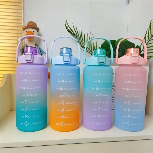 Wide Mouth Plastic Sports Water Bottles -2000ml Drinkware - Wide Mouth Plastic Sports Water Bottles -2000ml Drinkware - Image 4 of 4