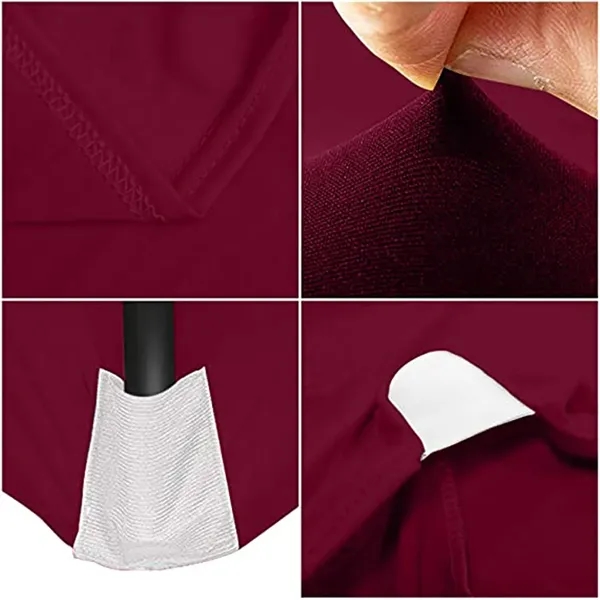 6 ft Rectangular Elastic Table Cloths - 6 ft Rectangular Elastic Table Cloths - Image 3 of 7