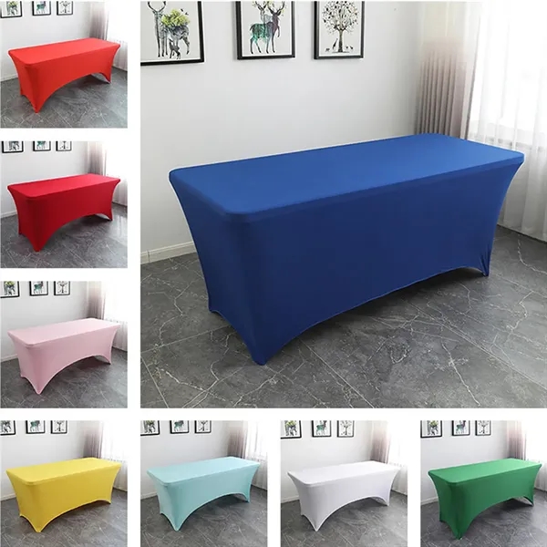 6 ft Rectangular Elastic Table Cloths - 6 ft Rectangular Elastic Table Cloths - Image 7 of 7